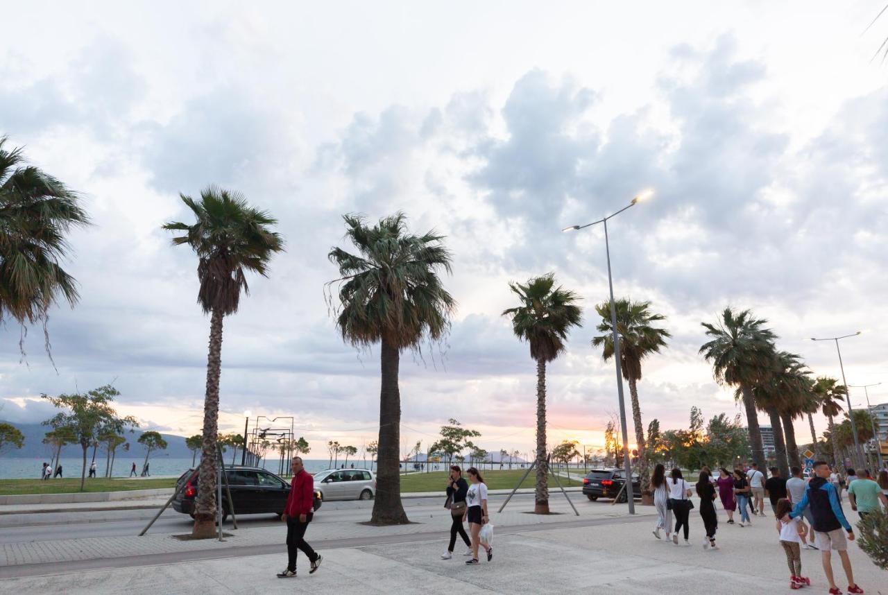 Porta Apartament Vlorë Esterno foto