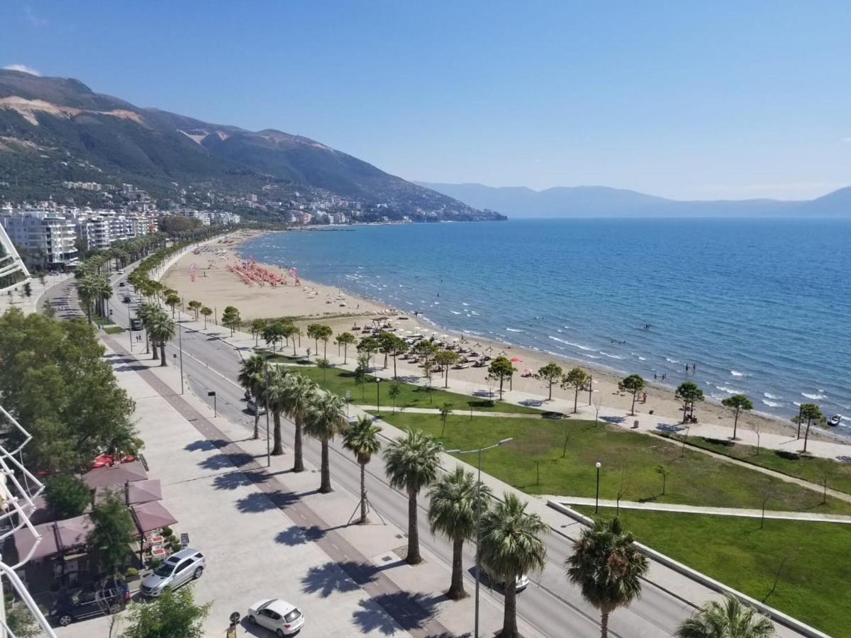 Porta Apartament Vlorë Esterno foto