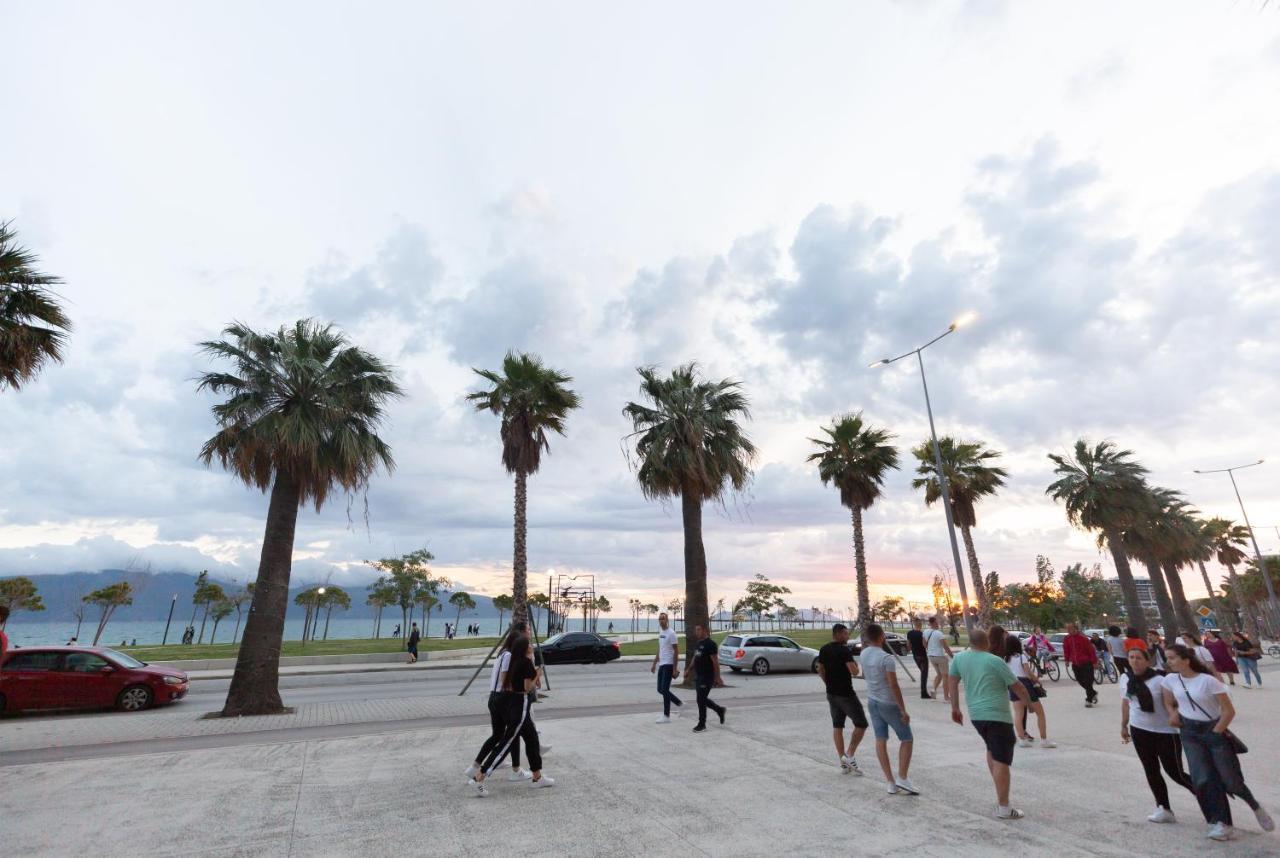 Porta Apartament Vlorë Esterno foto