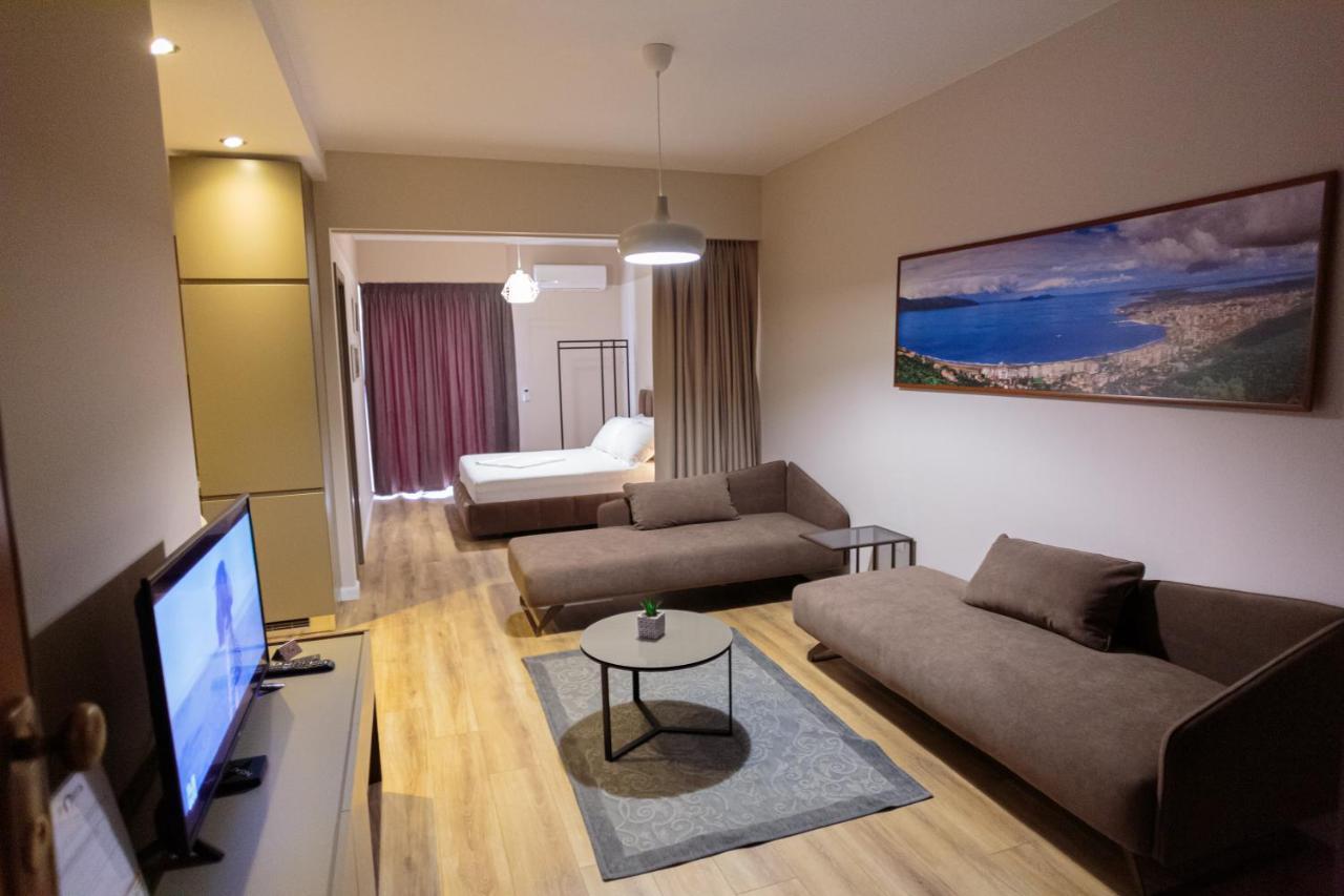 Porta Apartament Vlorë Esterno foto