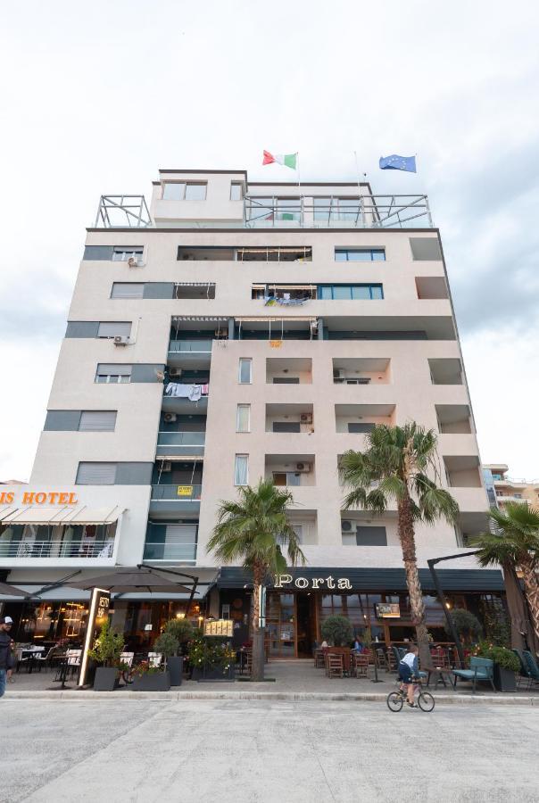 Porta Apartament Vlorë Esterno foto