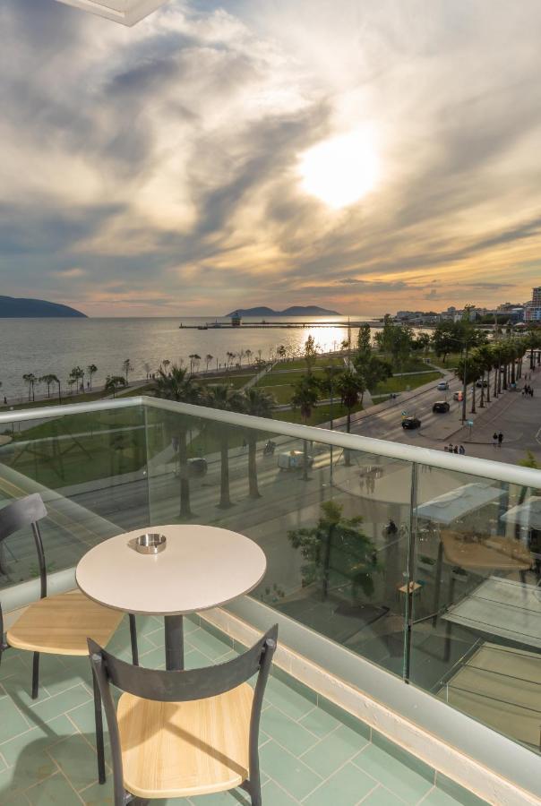 Porta Apartament Vlorë Esterno foto