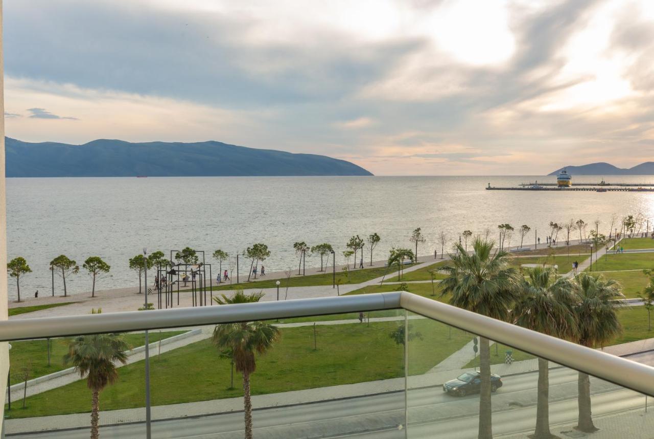 Porta Apartament Vlorë Esterno foto